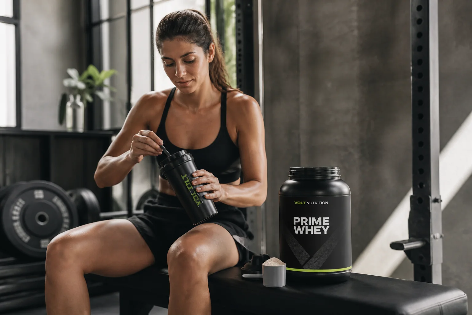 Rutina con PRIME WHEY